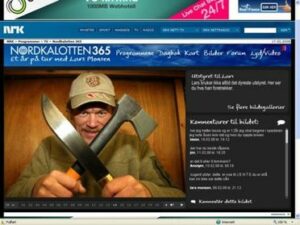 Lars Monsen med samekniv